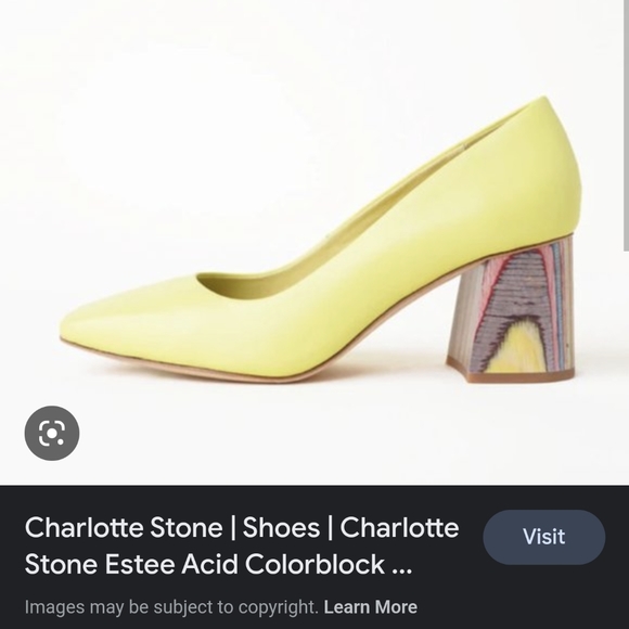 Charlotte Stone Estee heel in acid, sold out online - Picture 5 of 5